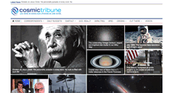 Desktop Screenshot of cosmictribune.com